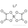 Borate de bis (oxalate) de lithium CAS 244761-29-3